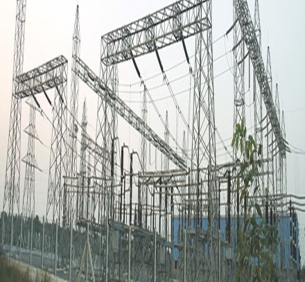 110kV substation installation at Venkata Nagar